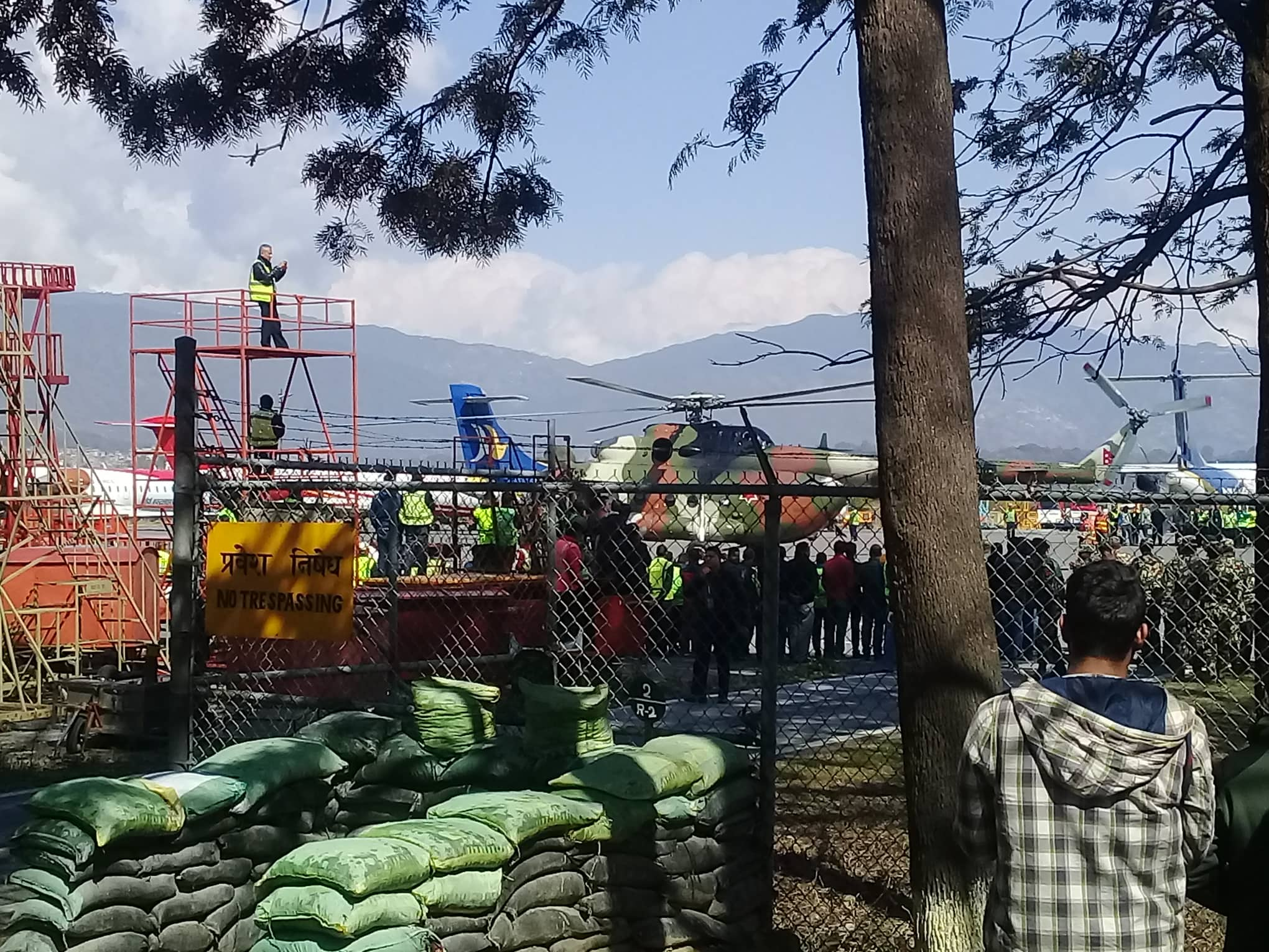 Mortal remains of Air Dynasty chopper crash victims brought to KTM