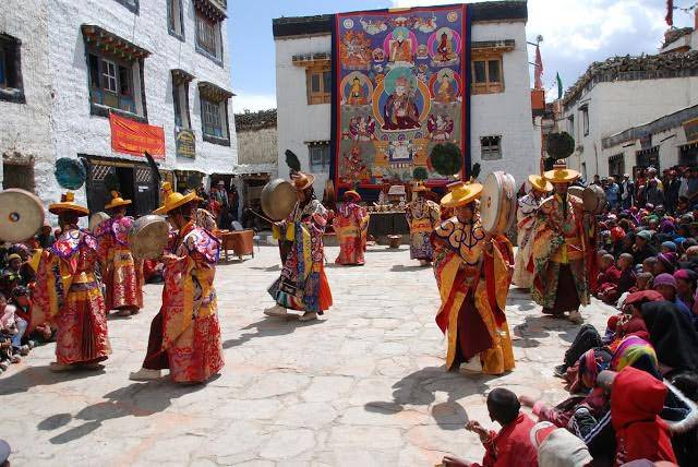 Tiji festival excitement in Lo Manthang