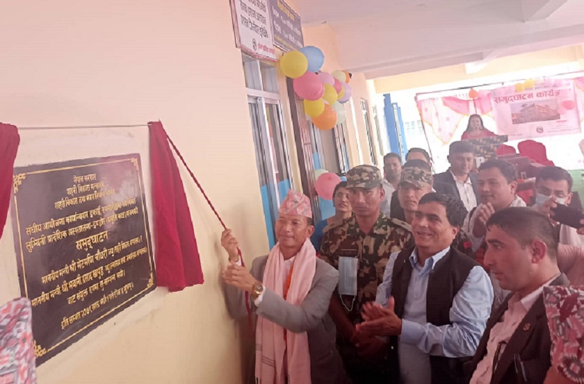 लुम्बिनी प्रादेशिक अस्पताललाई १५० शय्याको प्रसूति भवन हस्तान्तरण