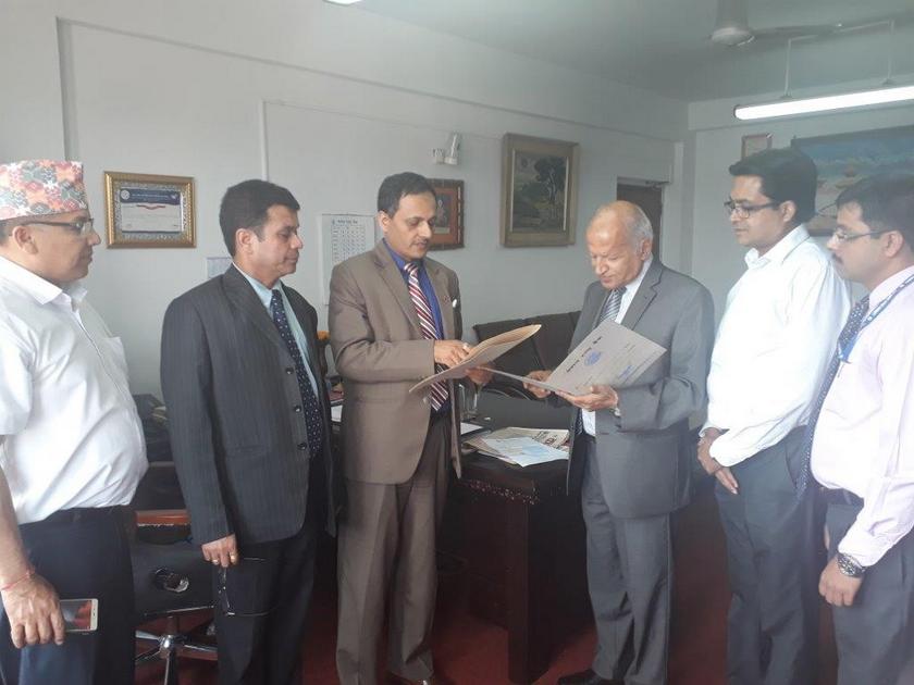 लुम्बिनी विकास बैंक लि.का अध्यक्षबाट शपथग्रहण
