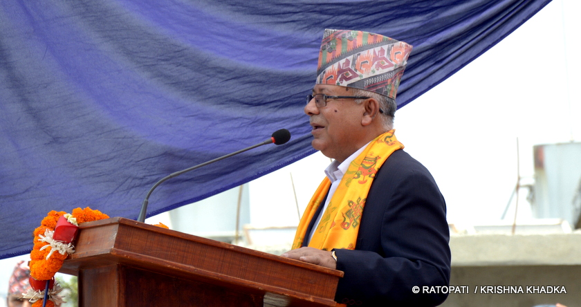 सरकारले जनताको काम गरेन, बोल्ने मात्रै काम गर्योः माधव नेपाल
