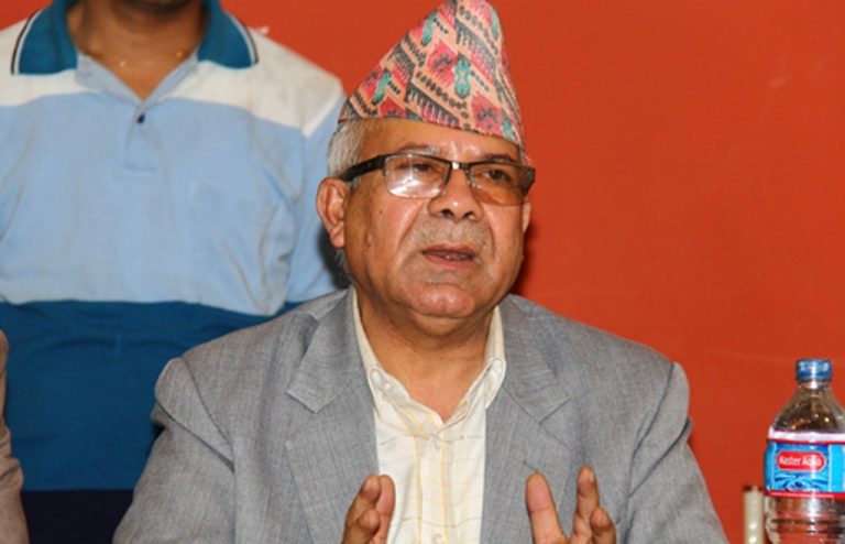 Party unification first, Pokharel says