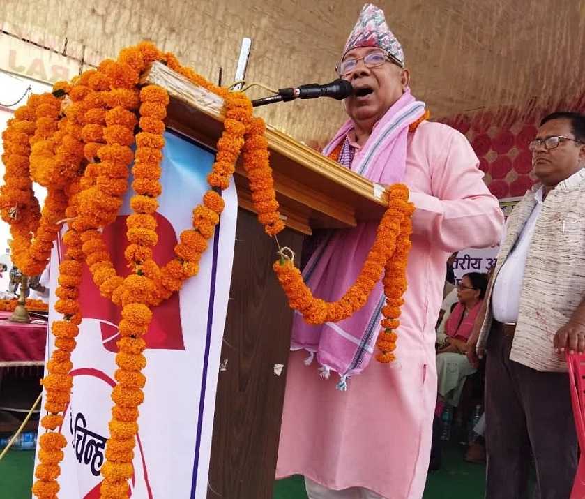गठबन्धनको तेज देखेर ओली बेहोस अवस्थामा बर्बराइरहेका छन् : माधव नेपाल