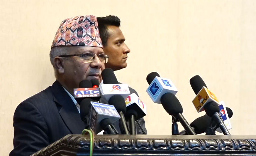 हतियारको राजनीति असम्भव छ : वरिष्ठ नेता नेपाल