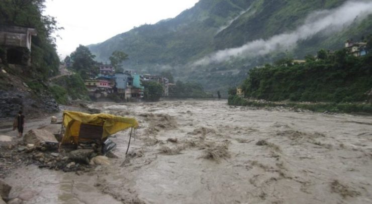 Fear of flood looms large in settlements near bank of swollen Mahakali River