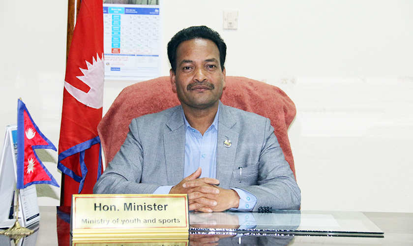 खेलकुद मन्त्रीद्वारा नेपाली क्रिकेट टीमलाई बधाई