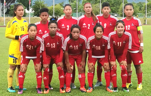 Women football team returns home with first runner-up title