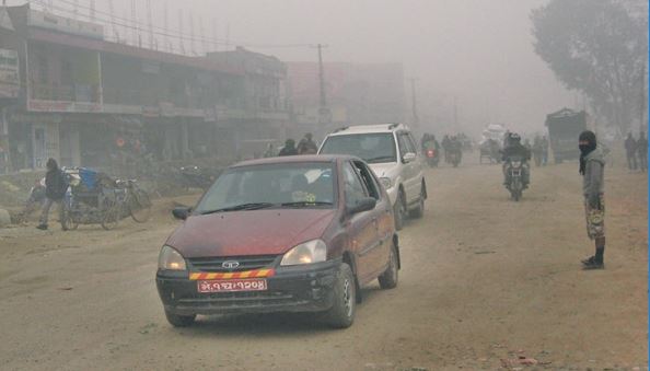 Cold affects normal life in Mahottari