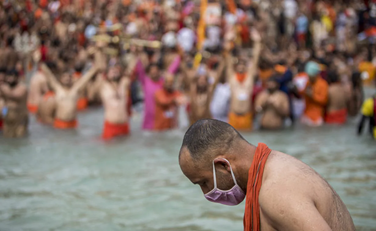 Devotees to be allowed to take holy dips only by adopting health safety protocols