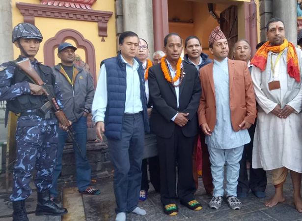 Malaysian Minister Kulasegaran at Pashupati