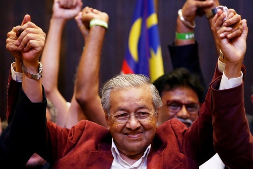 Malaysia's Mahathir wins shock election victory, toppling long-ruling regime