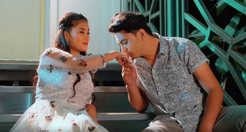 राहुल र मेलिनाले गाए ‘जीवन सुनमा सुगन्ध’