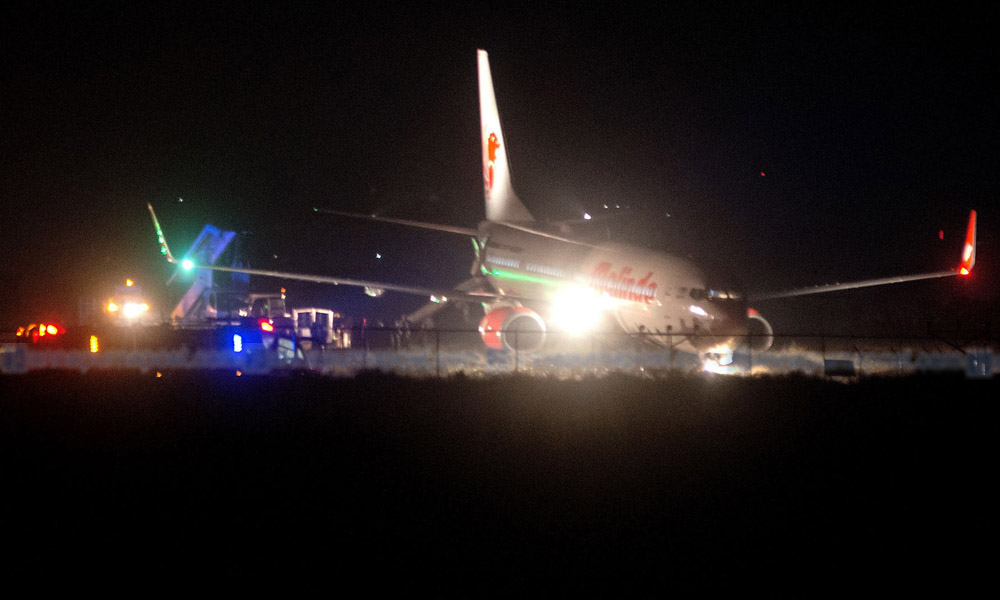 Malindo aircraft spared a tragic fate