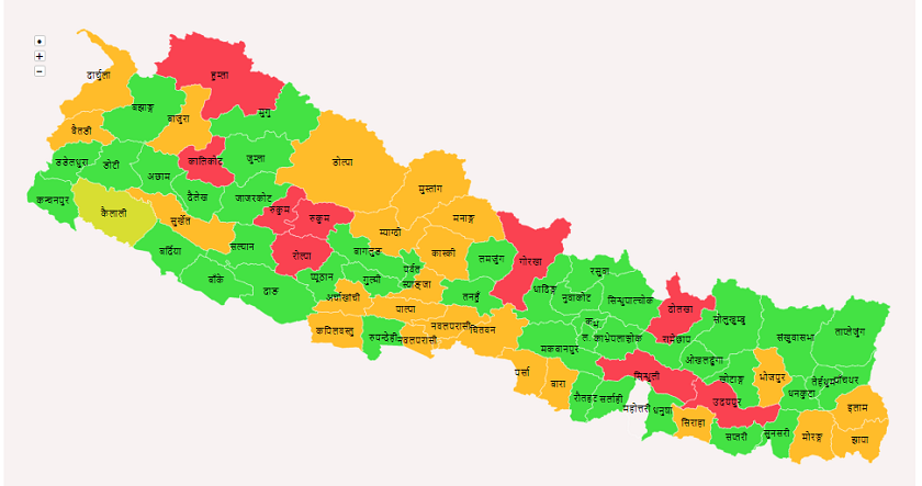 काठमाडौंसहित ७ स्थानीय तहको नतिजा आउन बाँकी