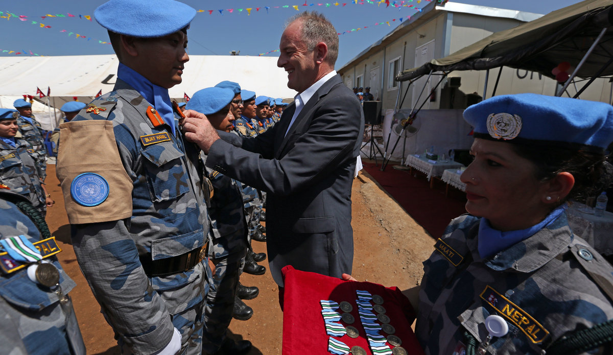 Nepal Army gets UN medal