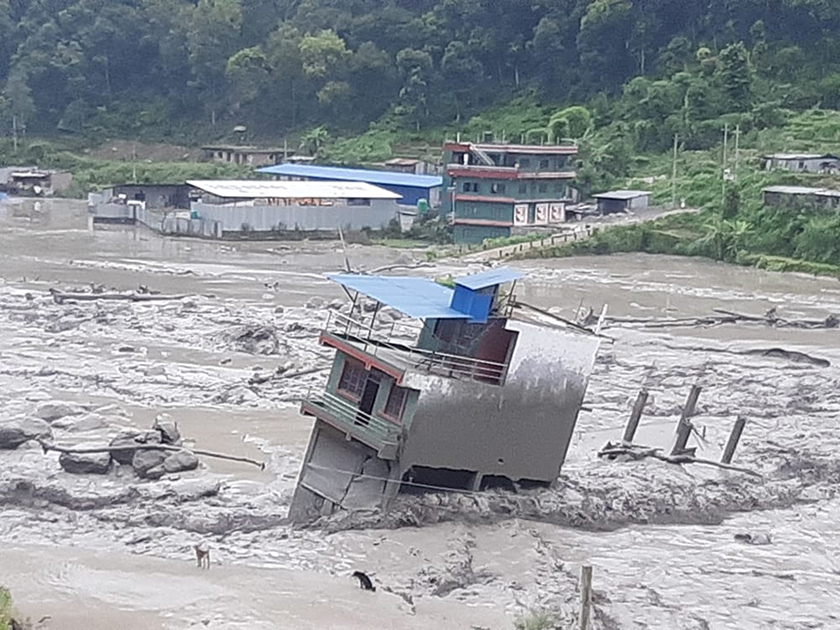 Melamchi flood sweeps away 17 more houses