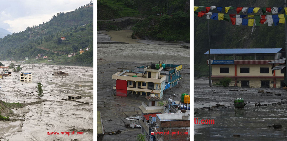 Three killed, 11 go missing in floods, landslides across country