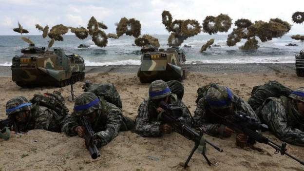मंगलबारदेखि सुरु हुँदैछ अमेरिका–दक्षिण कोरियाको सझा युद्धाभ्यास