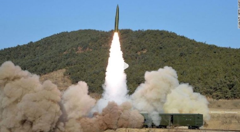 उत्तर कोरियाले गर्‍यो एकैपटक तीनओटा मिसाइल प्रहार