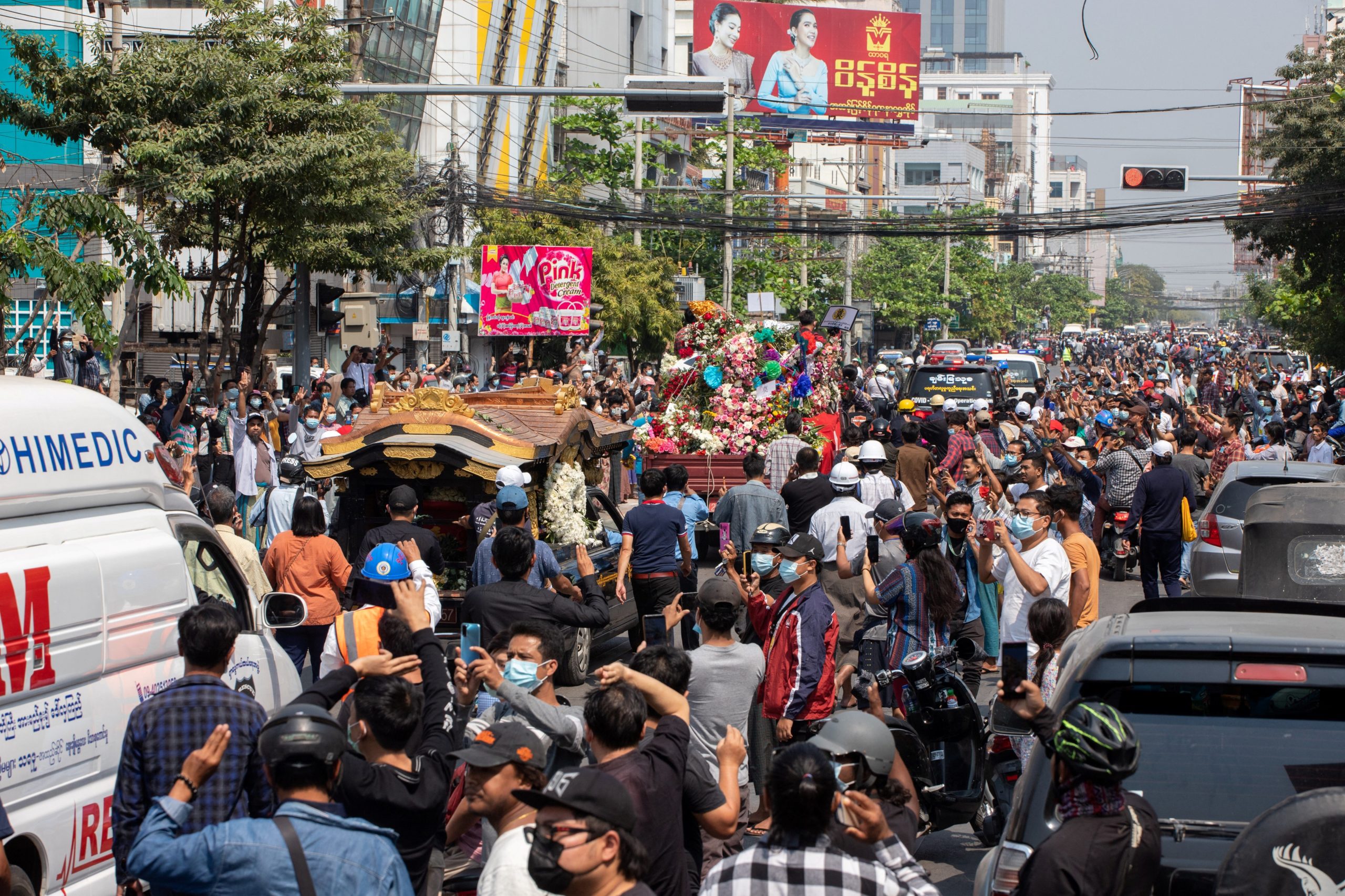 Myanmar anti-coup protesters return after deadliest day