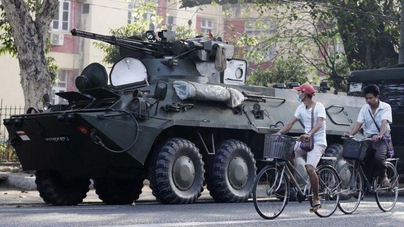 म्यान्मारमा सेनाको सक्रियता थप क्षेत्रमा बिस्तार