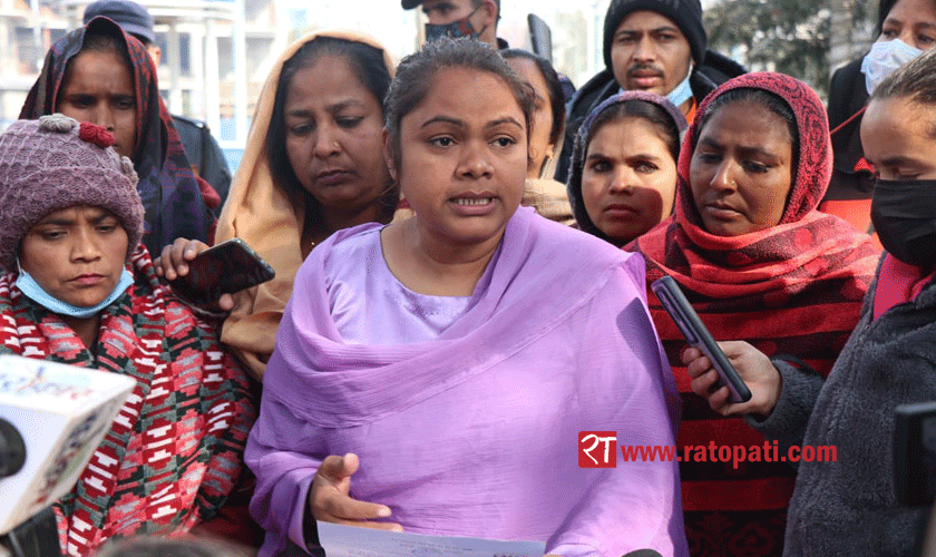 निर्मला कुर्मी प्रकरण : रुबि खानको अनसन तोडियो, सरकारसँग ४ बुँदे सहमति