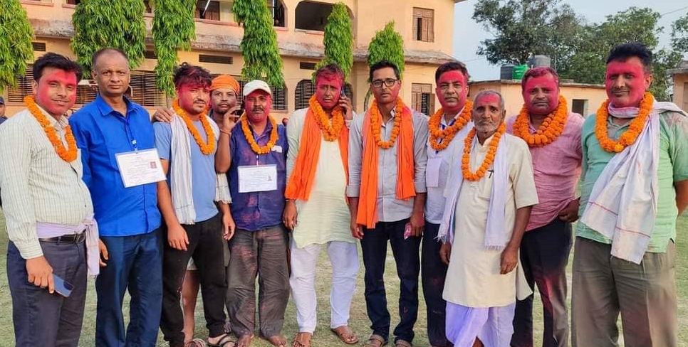 निधिको गृहनगर नगराईनमा काँग्रेस निर्वाचित