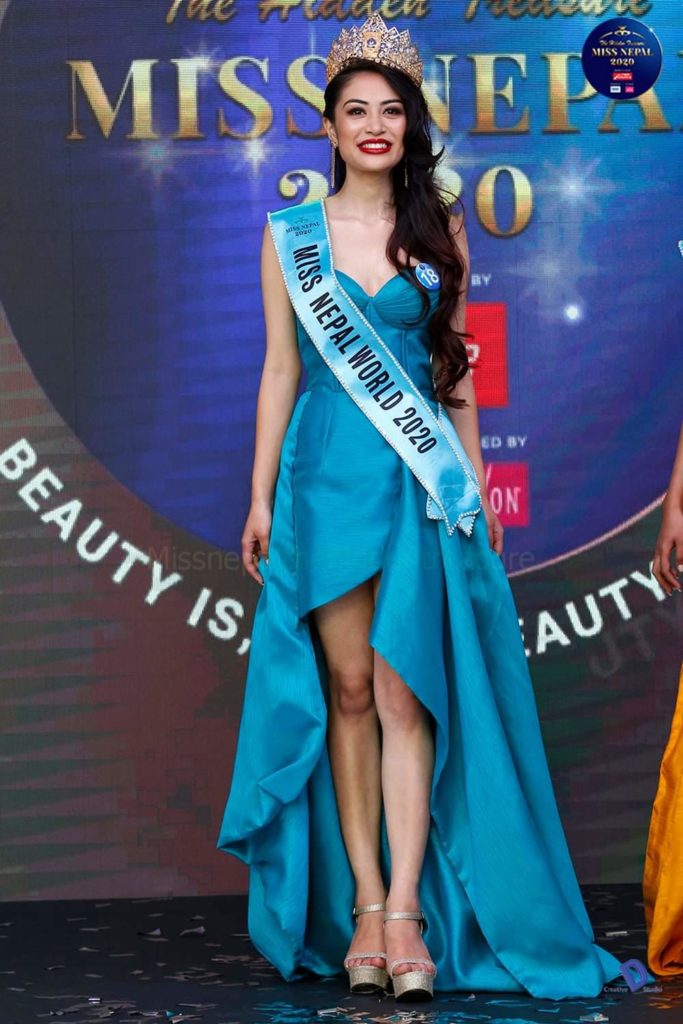 Namrata is Miss Nepal 2020