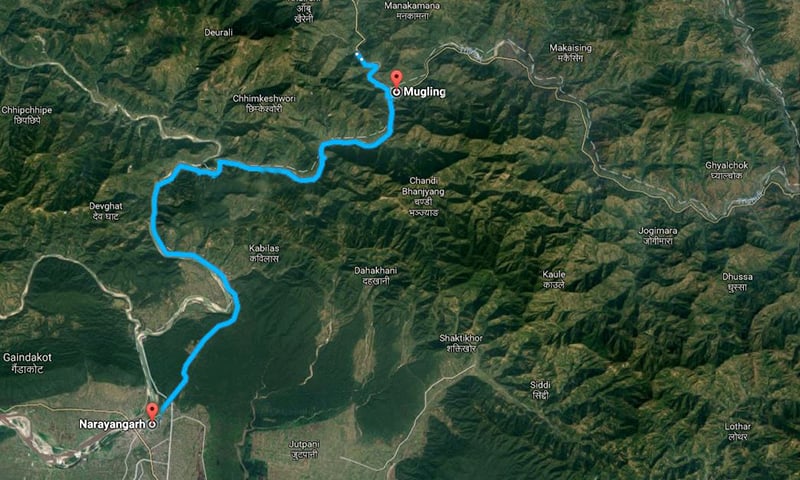 Narayangarh-Muglin road widening costs to increase by Rs 430 million