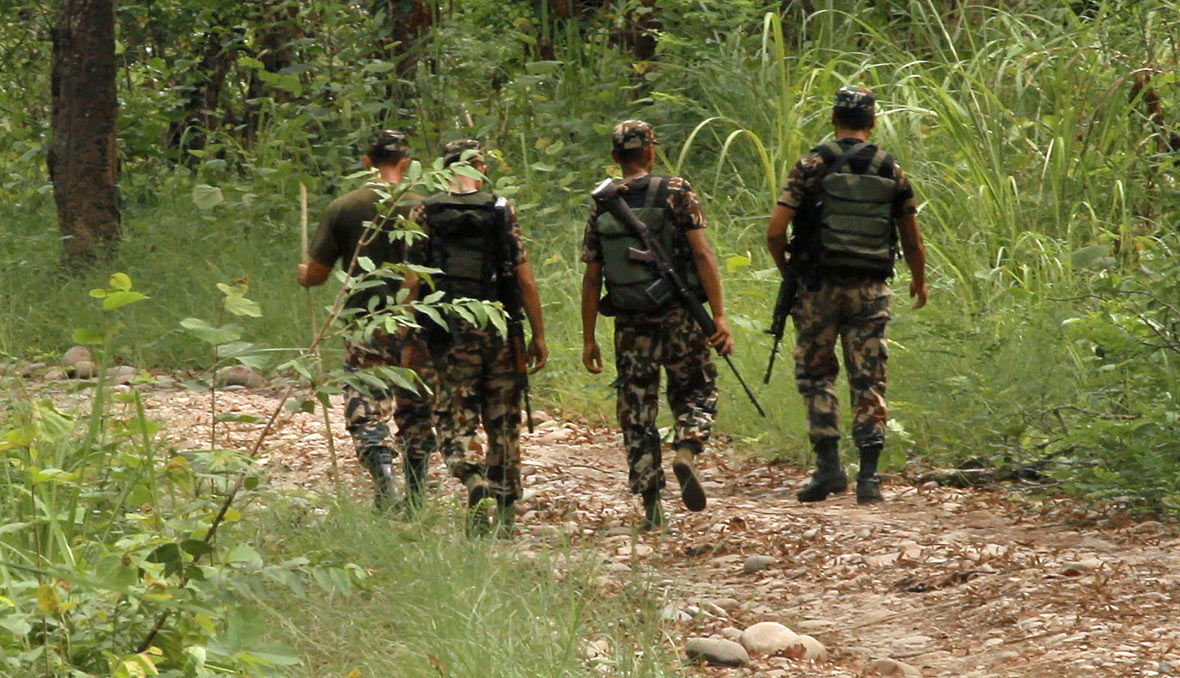 सर्लाहीमा निर्वाचन लक्षित नेपाली सेनाको गस्ती सुरु