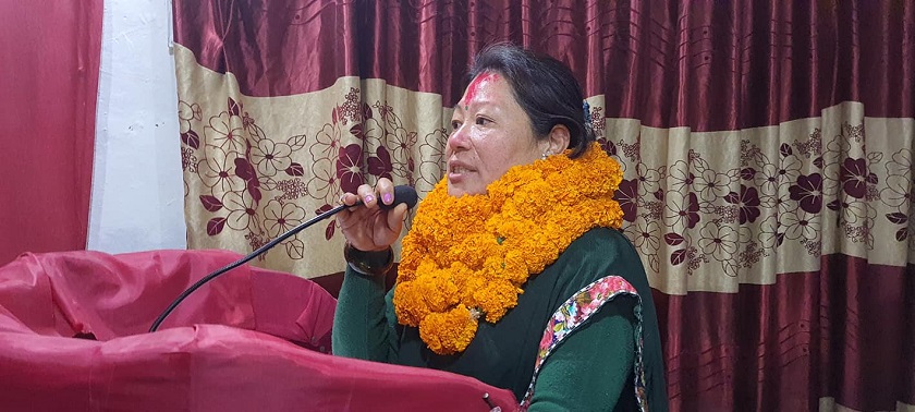 खोटाङको नेपाल निजामती कर्मचारी संगठनमा पहिलोपल्ट महिला नेतृत्व