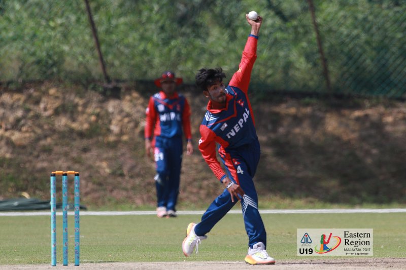 एसीसी अन्डर १९ इस्टर्न रिजन क्रिकेट : हङकङलाई हराउँदै नेपाल बन्यो च्याम्पियन