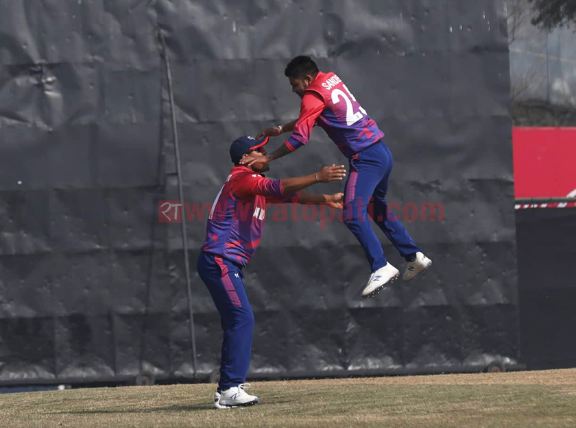 ICC World Cup Cricket League-II: Nepal restricts US to 35 runs to create world history