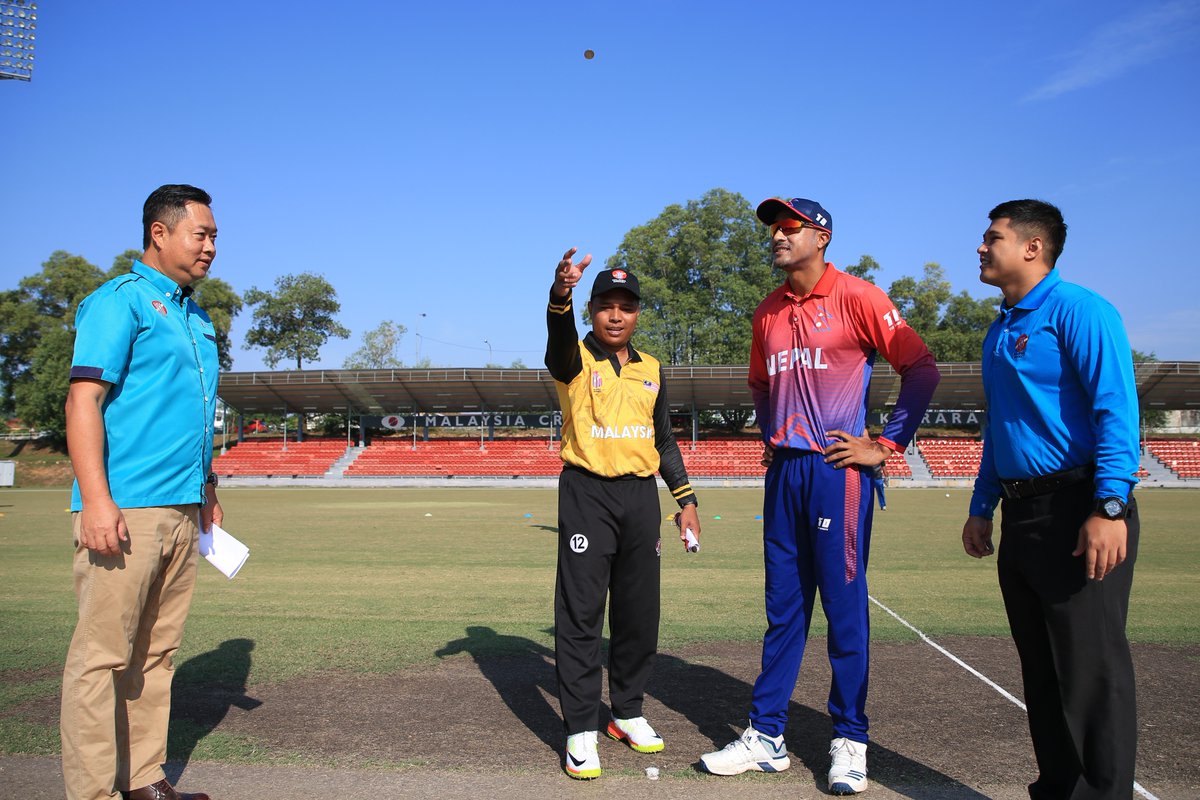टी–२० क्रिकेट : नेपालसामु मलेसियाद्वारा १ सय २९ रनको लक्ष्य प्रस्तुत
