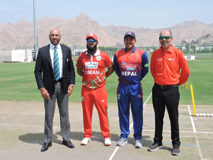 ओमानविरुद्ध नेपाल ७ विकेटले विजयी