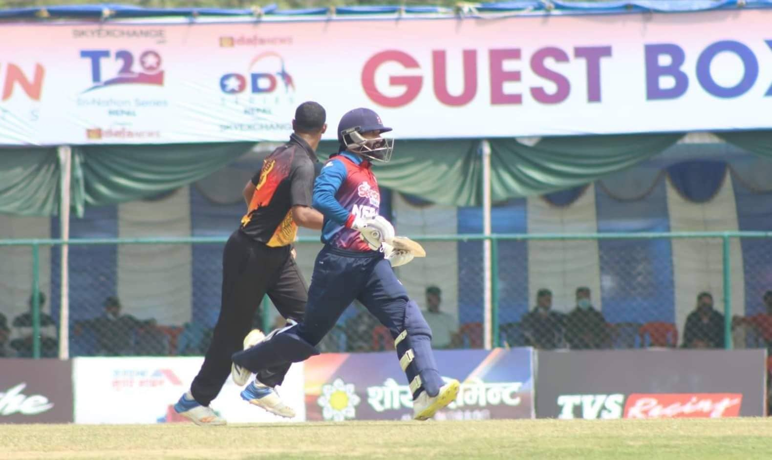 Tri-T20 series Nepal VS PNG: Nepal sets target of 184