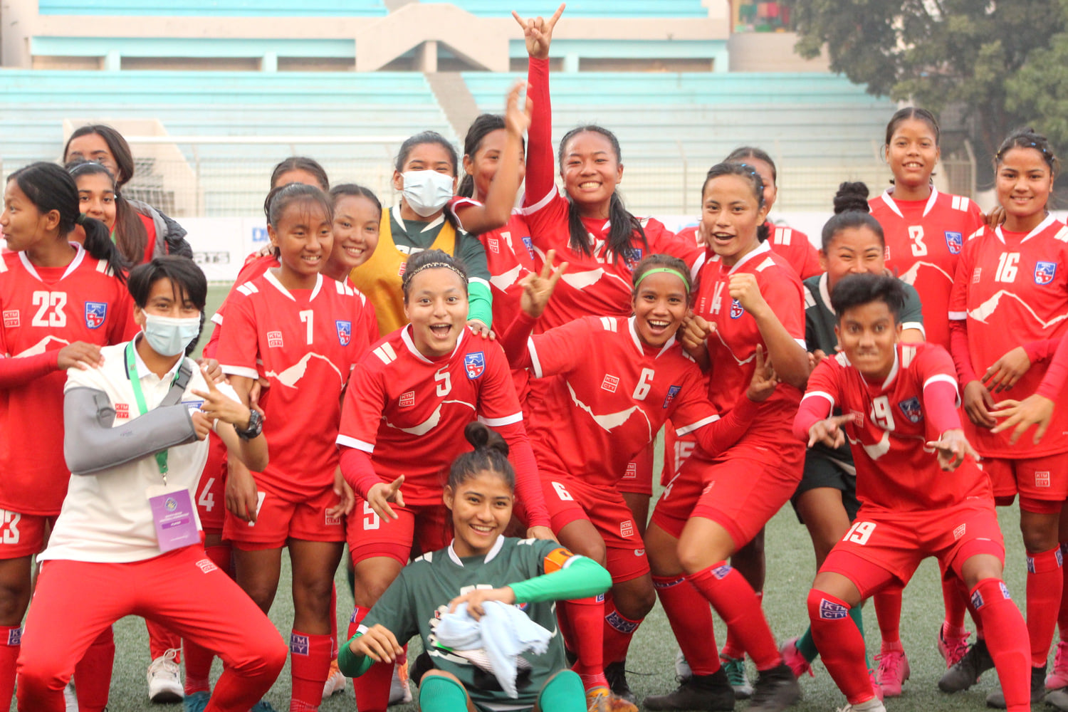 साफ महिला फुटबल च्याम्पियनसिप : नेपाल फाइनल नजिक