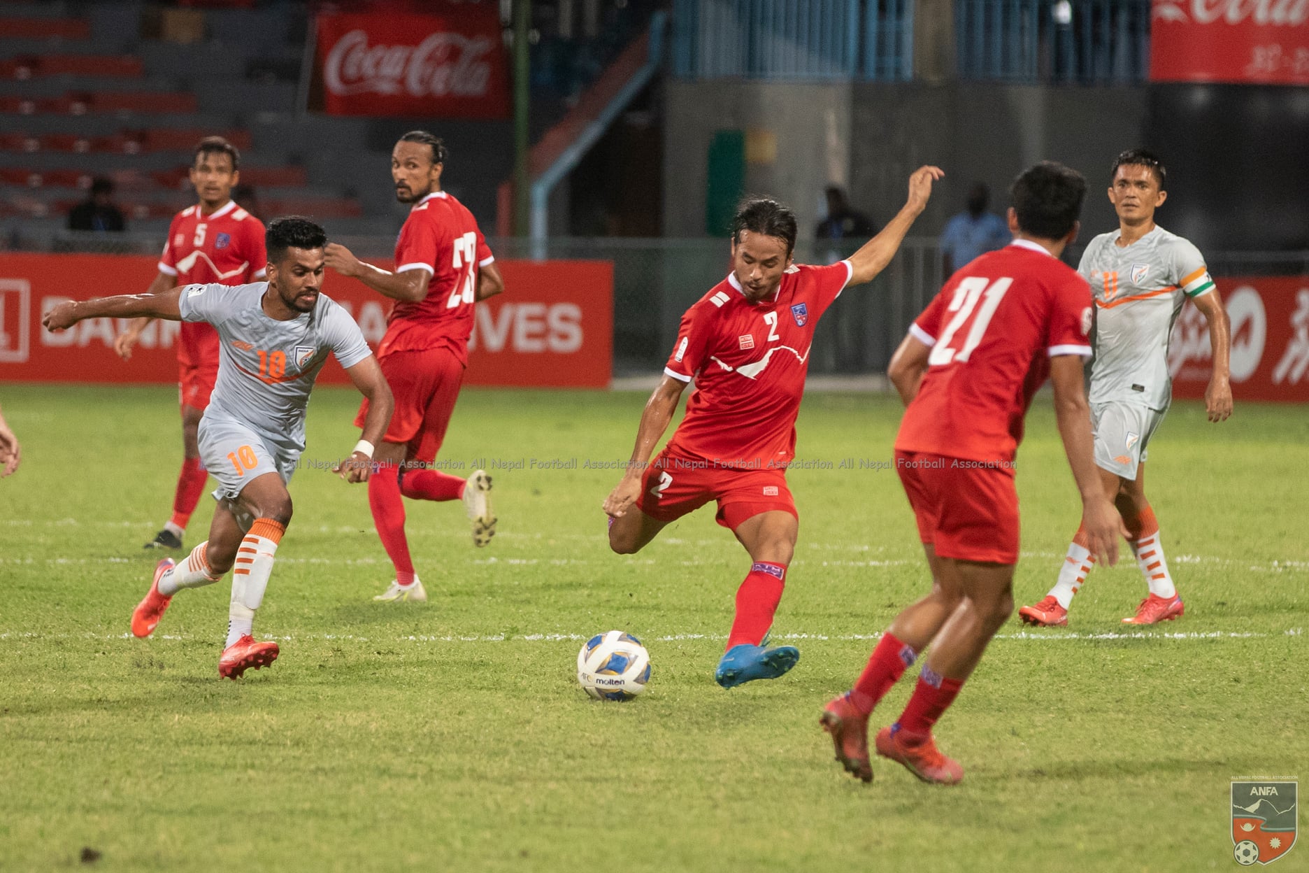 Nepal lose to India, still in comfortable position