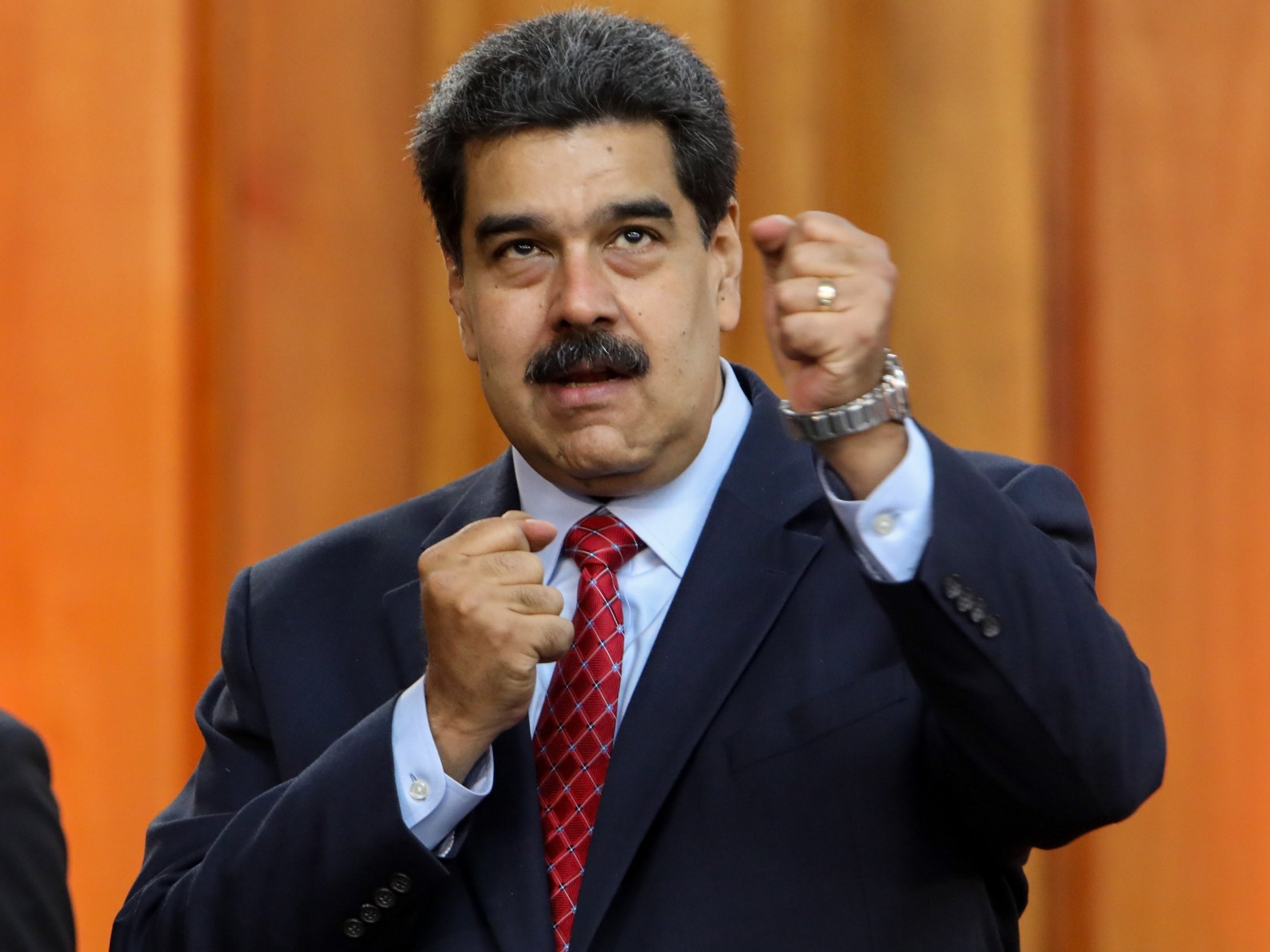 President Nicolás Maduro has said he cannot rule out the possibility of civil war