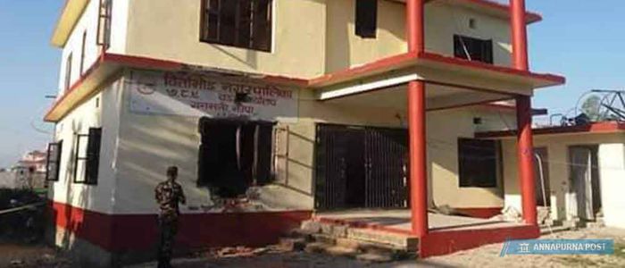 Bomb goes off at ward office