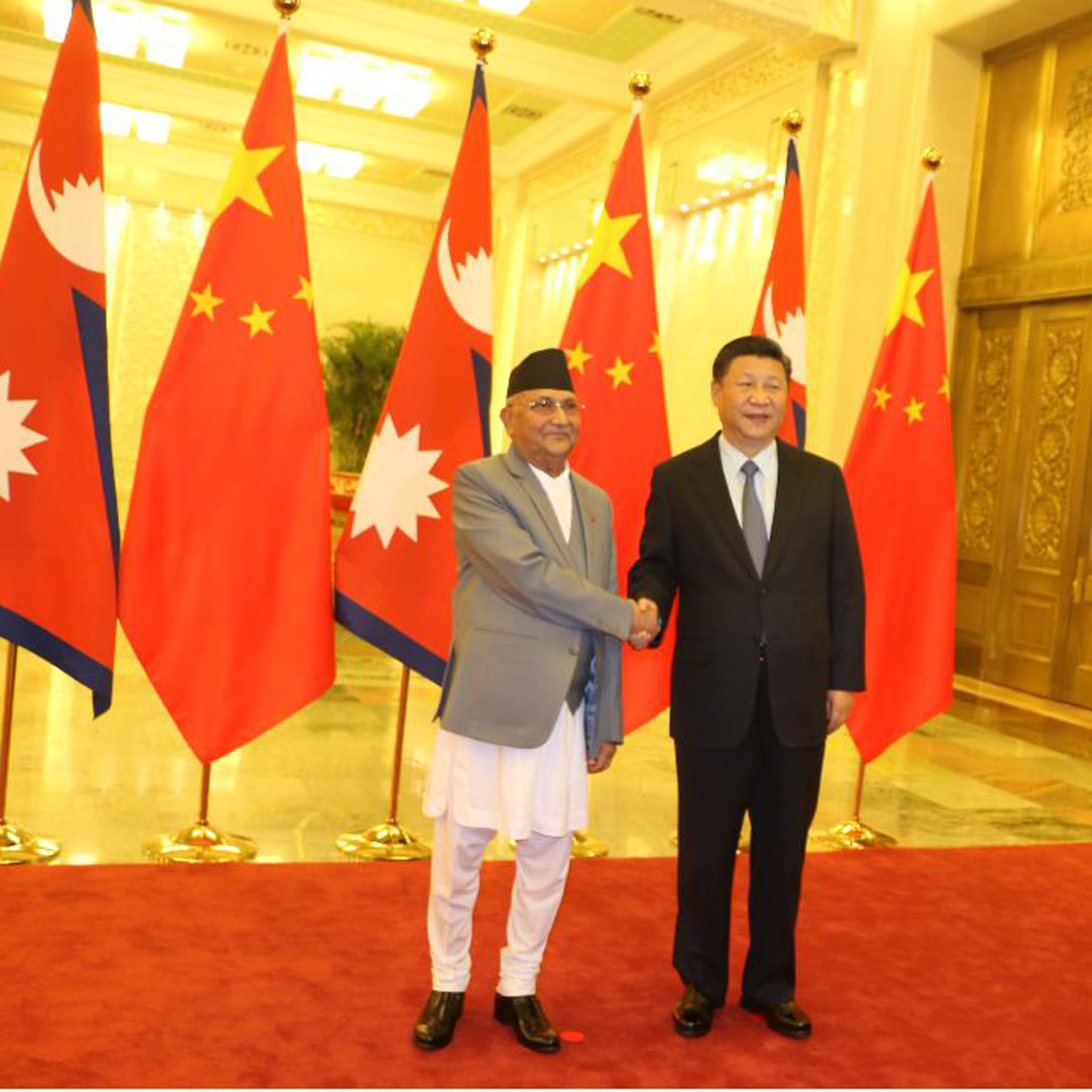 प्रधानमन्त्रीको चीन भ्रमणः सात बर्षमा रेल, नेपाल आउने राष्ट्रपतिको बाचा
