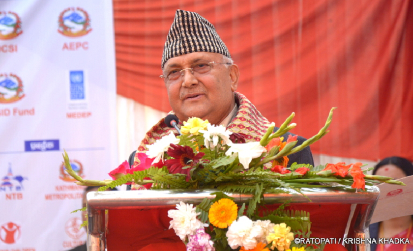दुई वर्षभित्र नेपालमा रेलसेवा सञ्चालनमा ल्याउँछुः प्रधानमन्त्री ओली