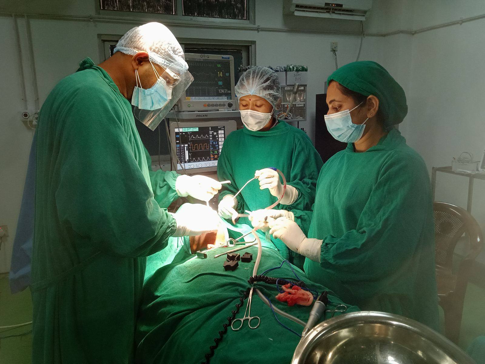 लुम्बिनी प्रादेशिक अस्पतालमा मुख तथा अनुहारको जटिल शल्यक्रिया