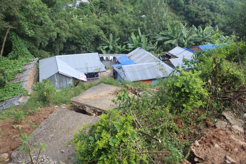 200 households at high risk of landslides in Doti