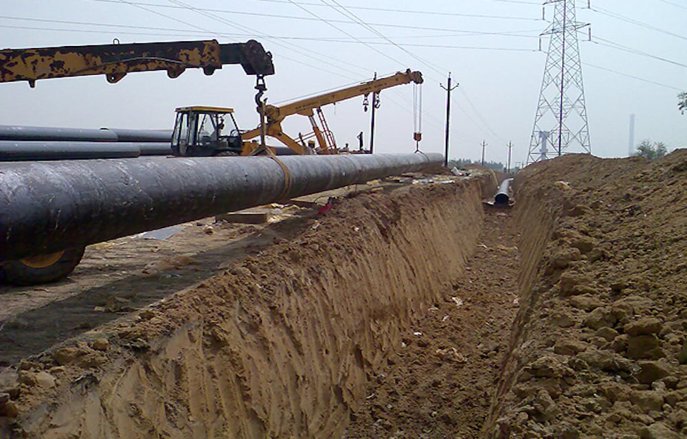 Motihari-Amlekhgunj pipeline laying works affected