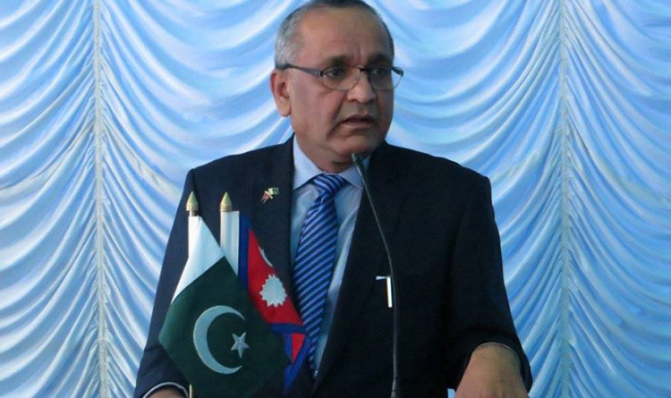 Pakistan diplomat calls for settling Jammu-Kashmir dispute thru plebiscite