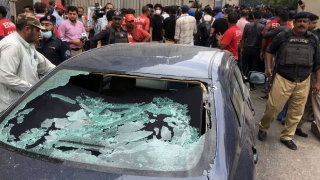 पाकिस्तानी स्टक एक्सचेन्जमा बन्दुकधारीको हमला, चारको मृत्यु