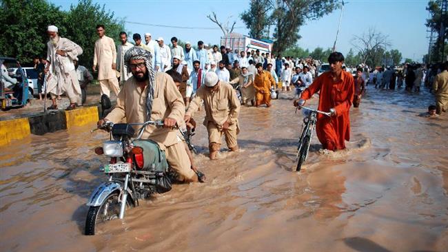 पाकिस्तानमा वर्षाबाट १६४ को मृत्यु