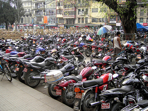 143 Temporary parking lots designated in Kathmandu Valley