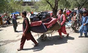 Displaced people increasing in Kabul